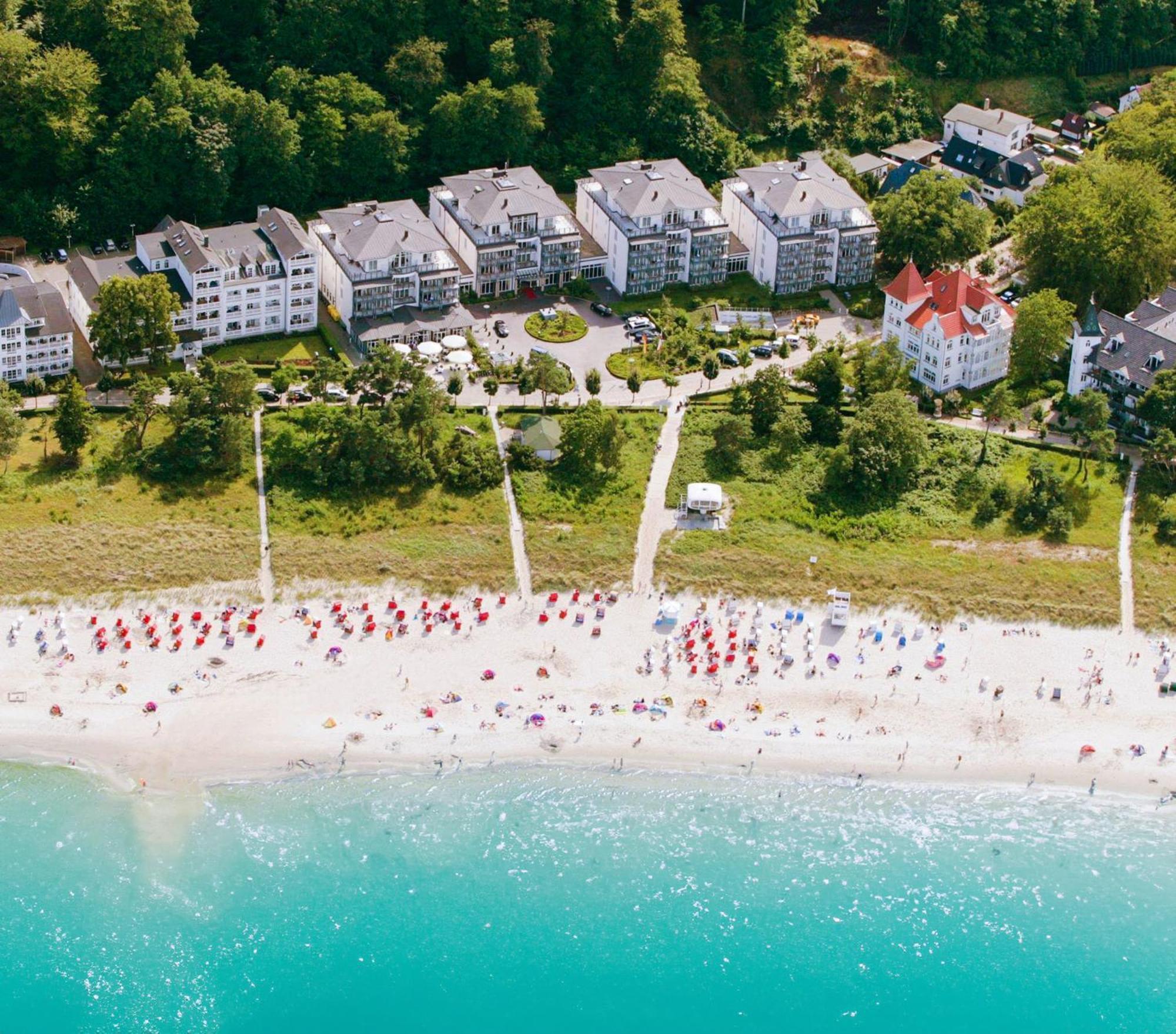 Grand Hotel 빈츠 외부 사진 Aerial view of the resort